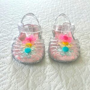 Toddler Baby Girl Jelly Strap Closed Toe Sandals 3T